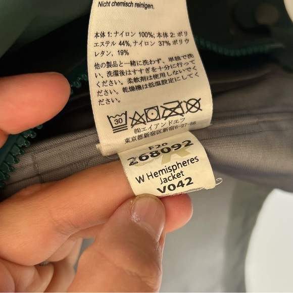 Outdoor Research Hemispheres Jacket Green Colorblock Gore-Tex Women’s Size Small - Picture 16 of 16
